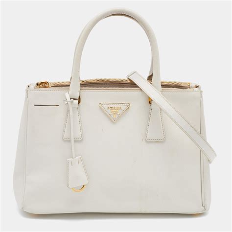 prada saffiano handbag white|authentic prada saffiano bag.